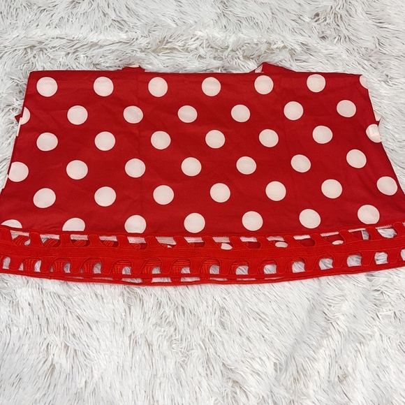 MISSLOOK Red Polka Dot Dress - Picture 4 of 5